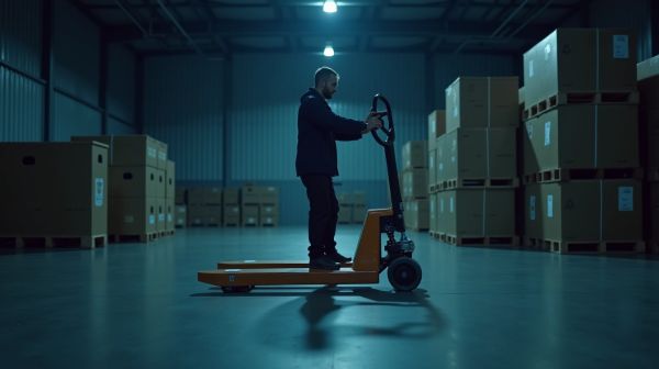 Optimisez le transport de marchandises avec un chariot à dossier fixe